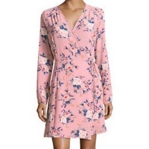 Design Lab pink floral dress
